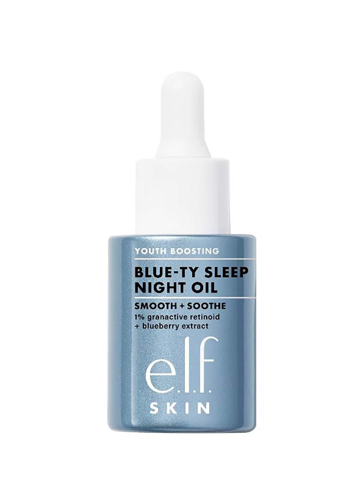 E.l.f Youth Boosting Blue-Ty Sleep Night Oil 1 Shaws Department Stores