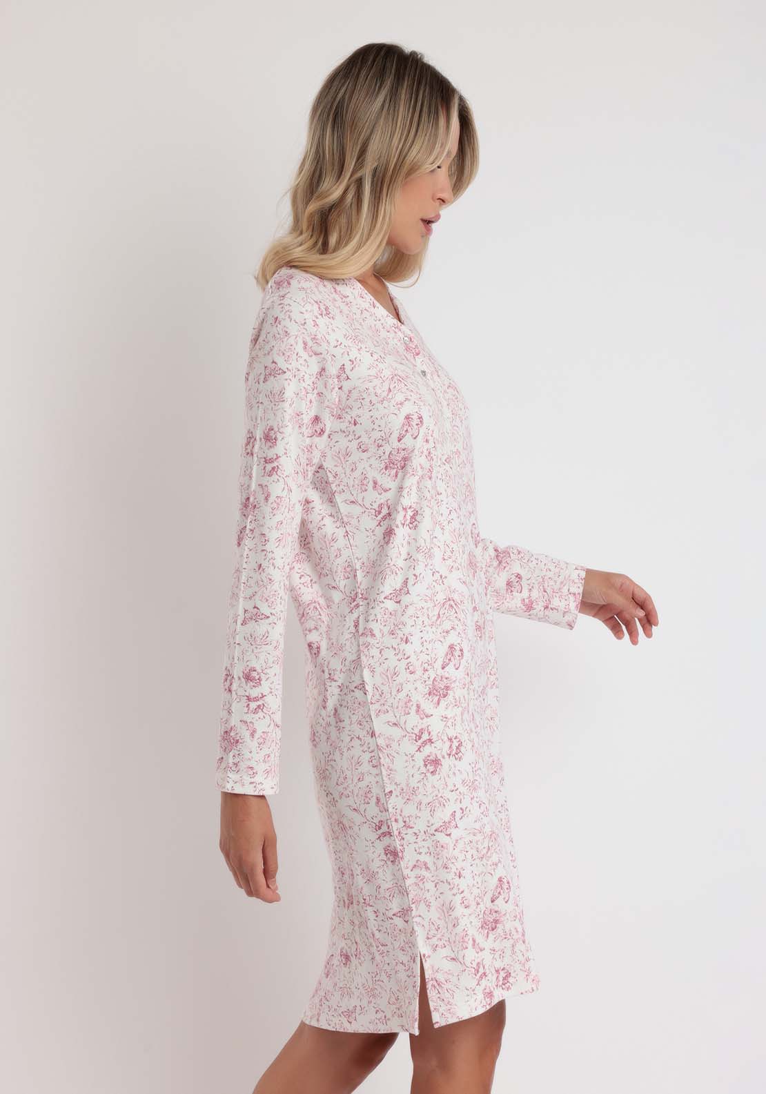 Admas Floral Nightdress - Rose 2 Shaws Department Stores