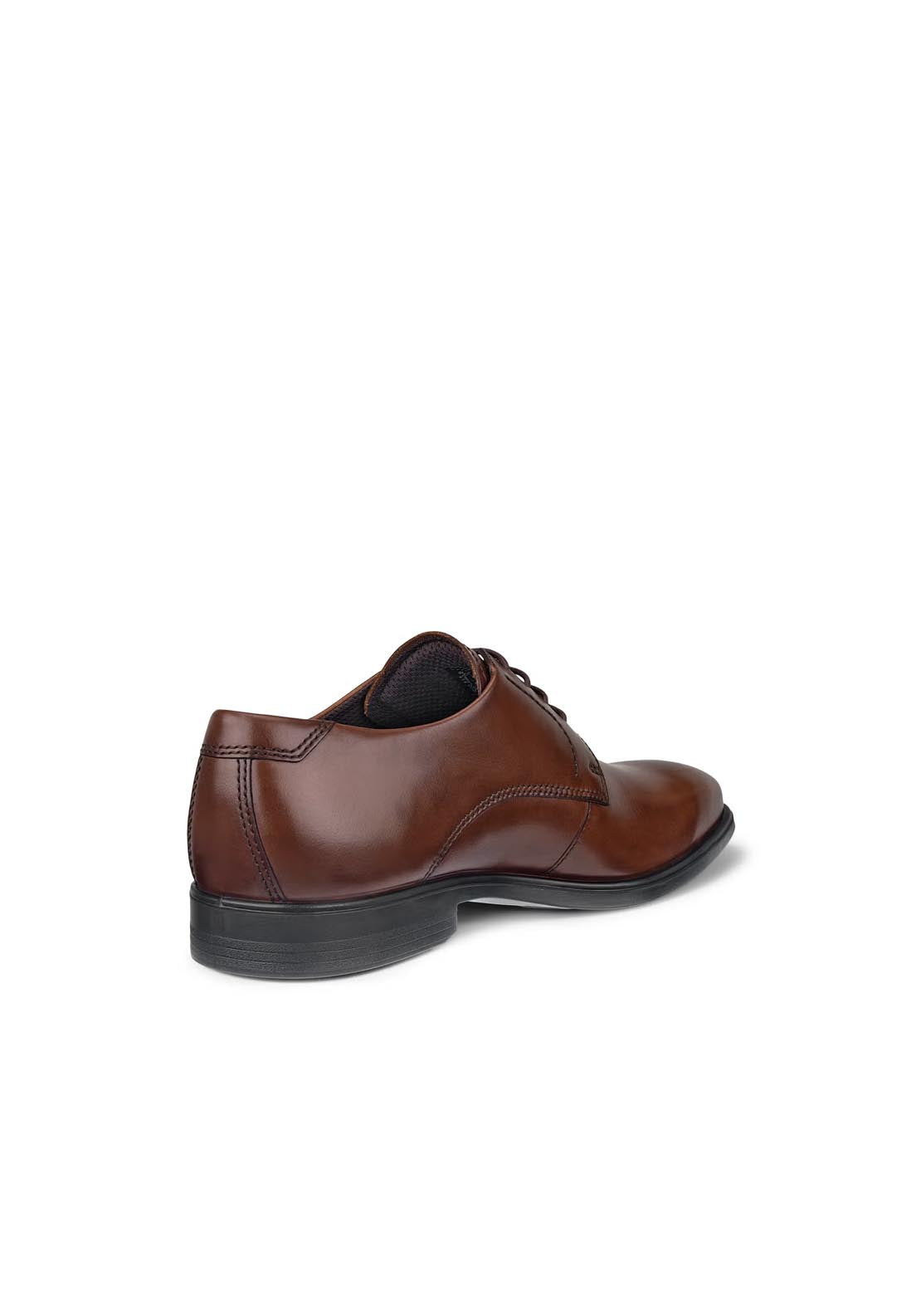 Ecco Melbourne Formal Lace Shoe - Brown 2 Shaws Department Stores