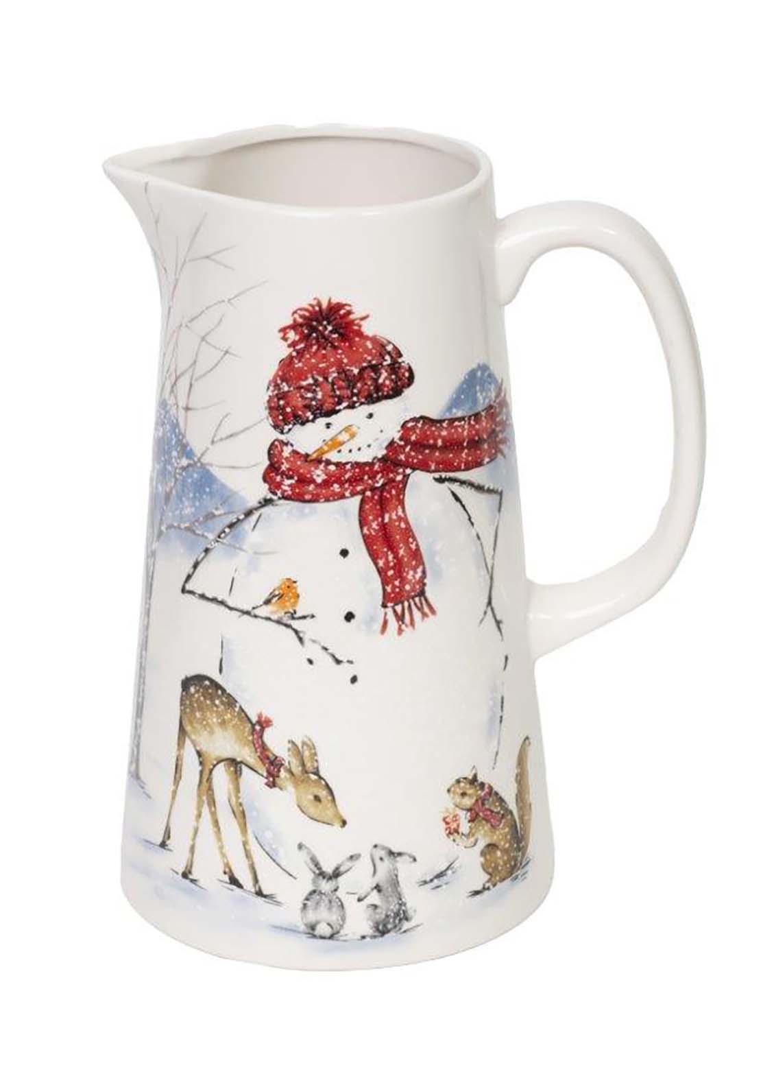 The Home Christmas Snowman Christmas Jug 1 Shaws Department Stores