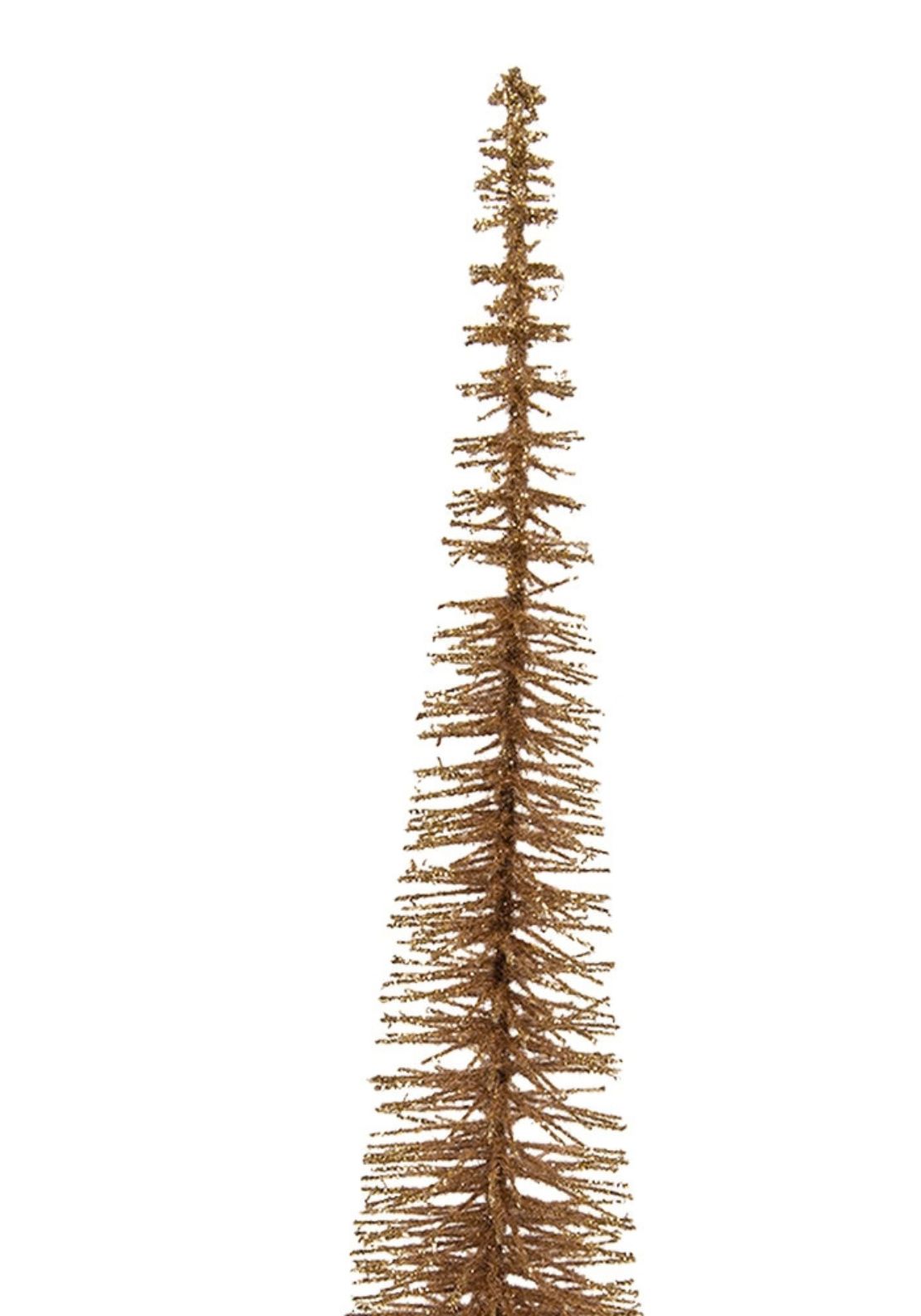 Christmas Tree Figurine Decoration 40cm - Gold