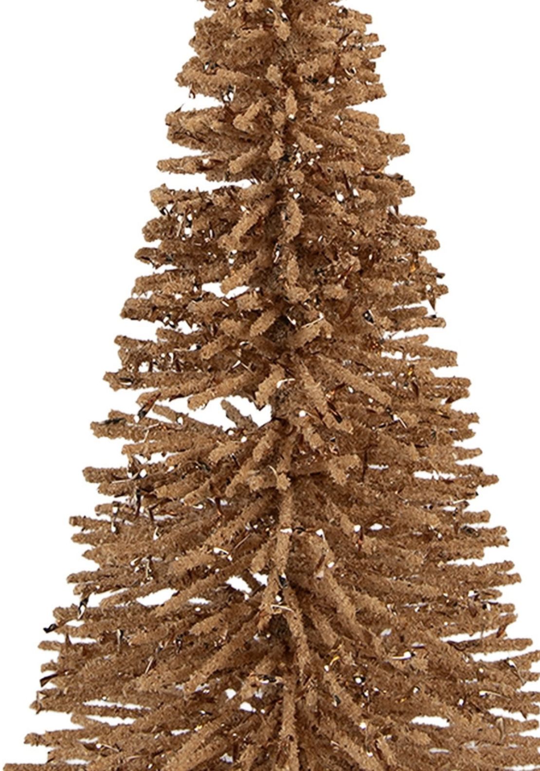 Christmas Tree Figurine Decoration 30cm - Gold