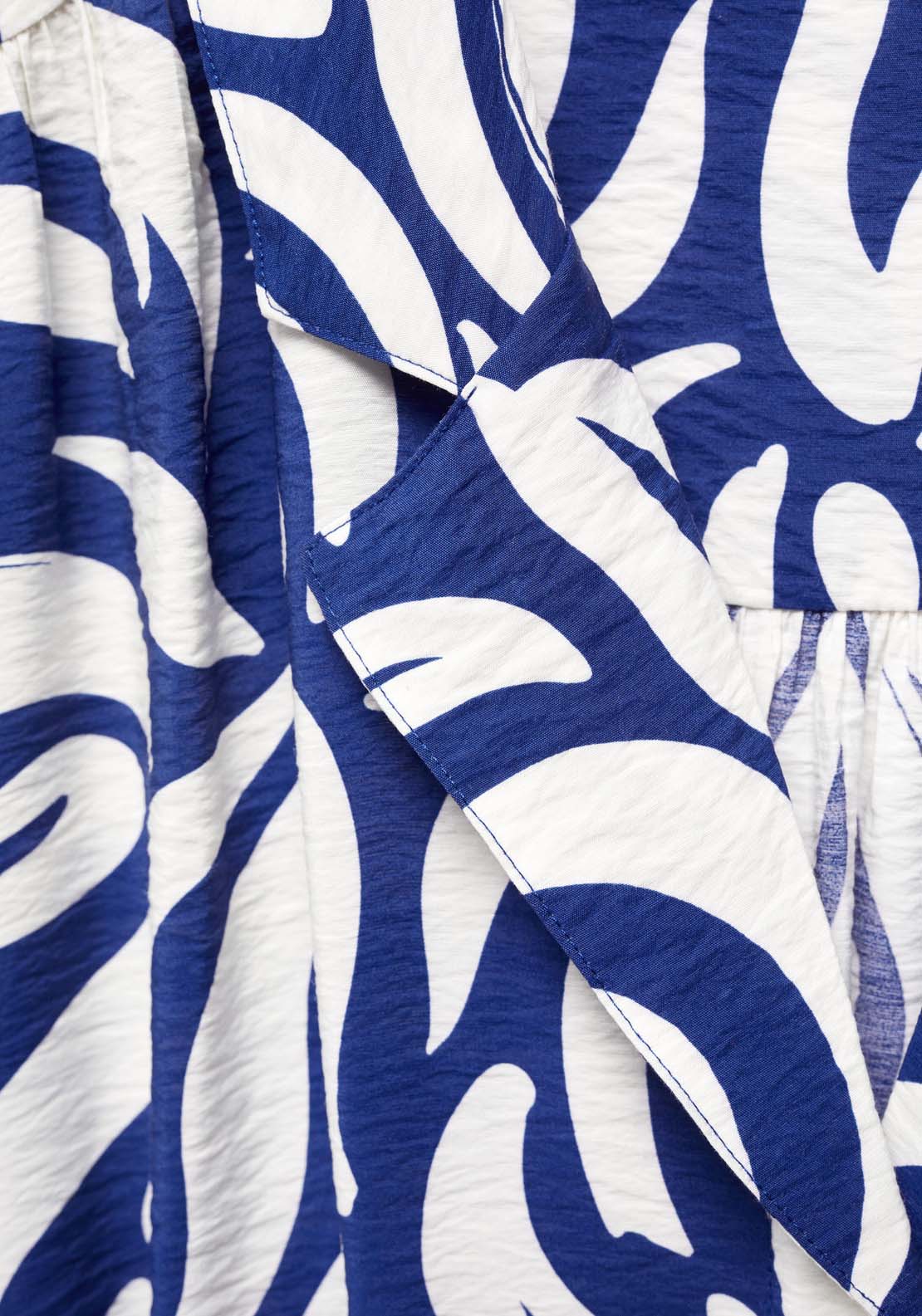 Mango Shirt dress with bow texture 5 Shaws Department Stores