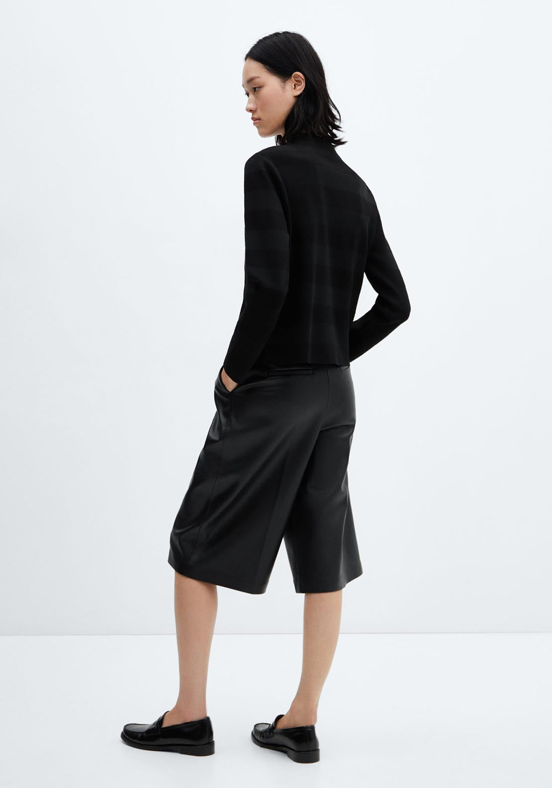 Mango High collar sweater 4 Shaws Department Stores