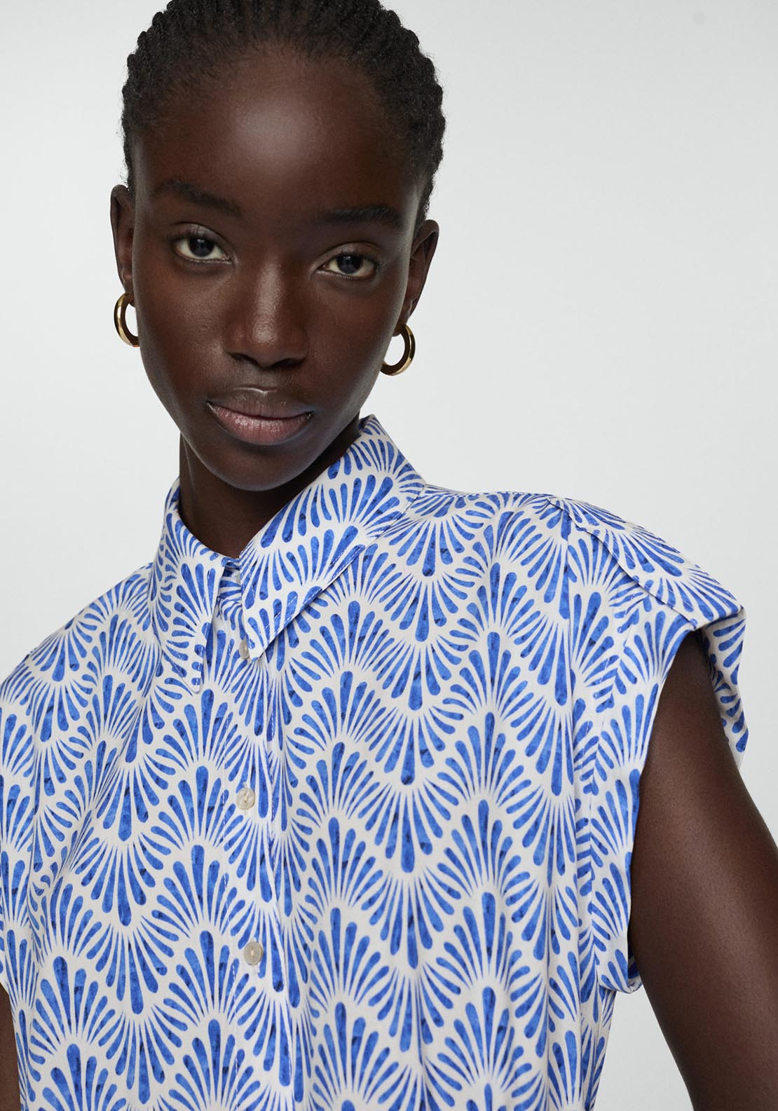Mango Bow shirt dress 5 Shaws Department Stores