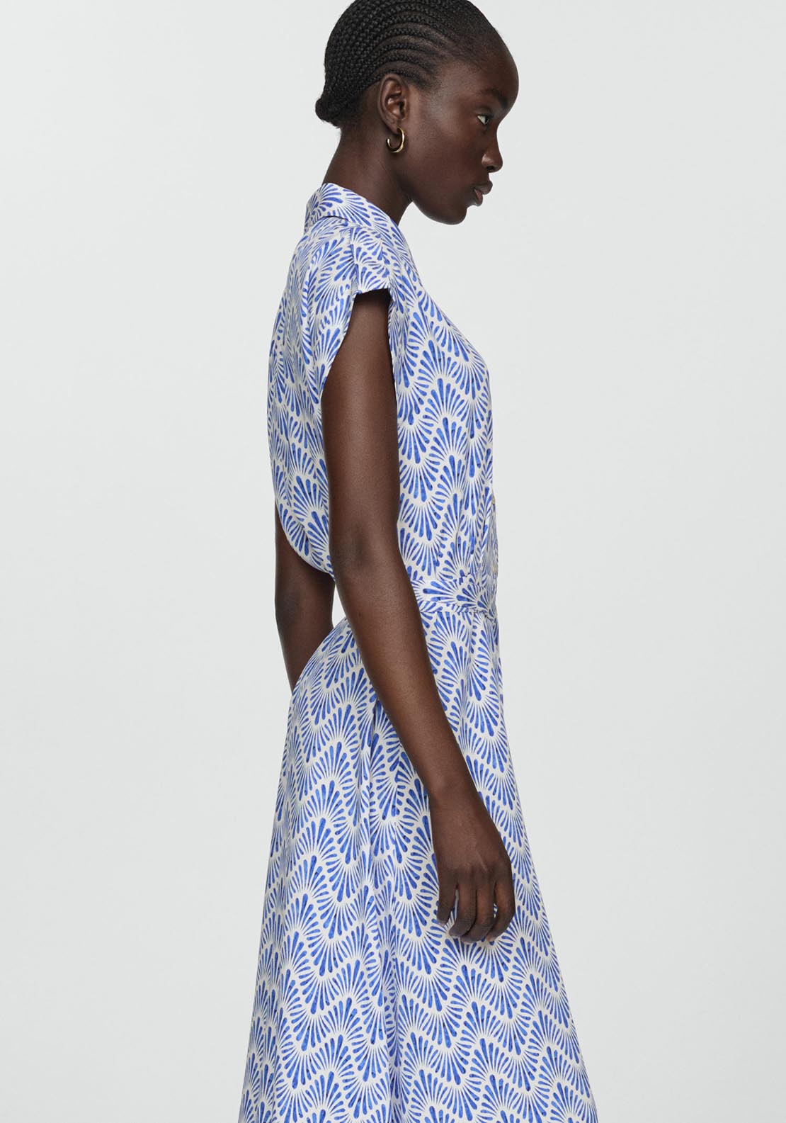 Mango Bow shirt dress 3 Shaws Department Stores