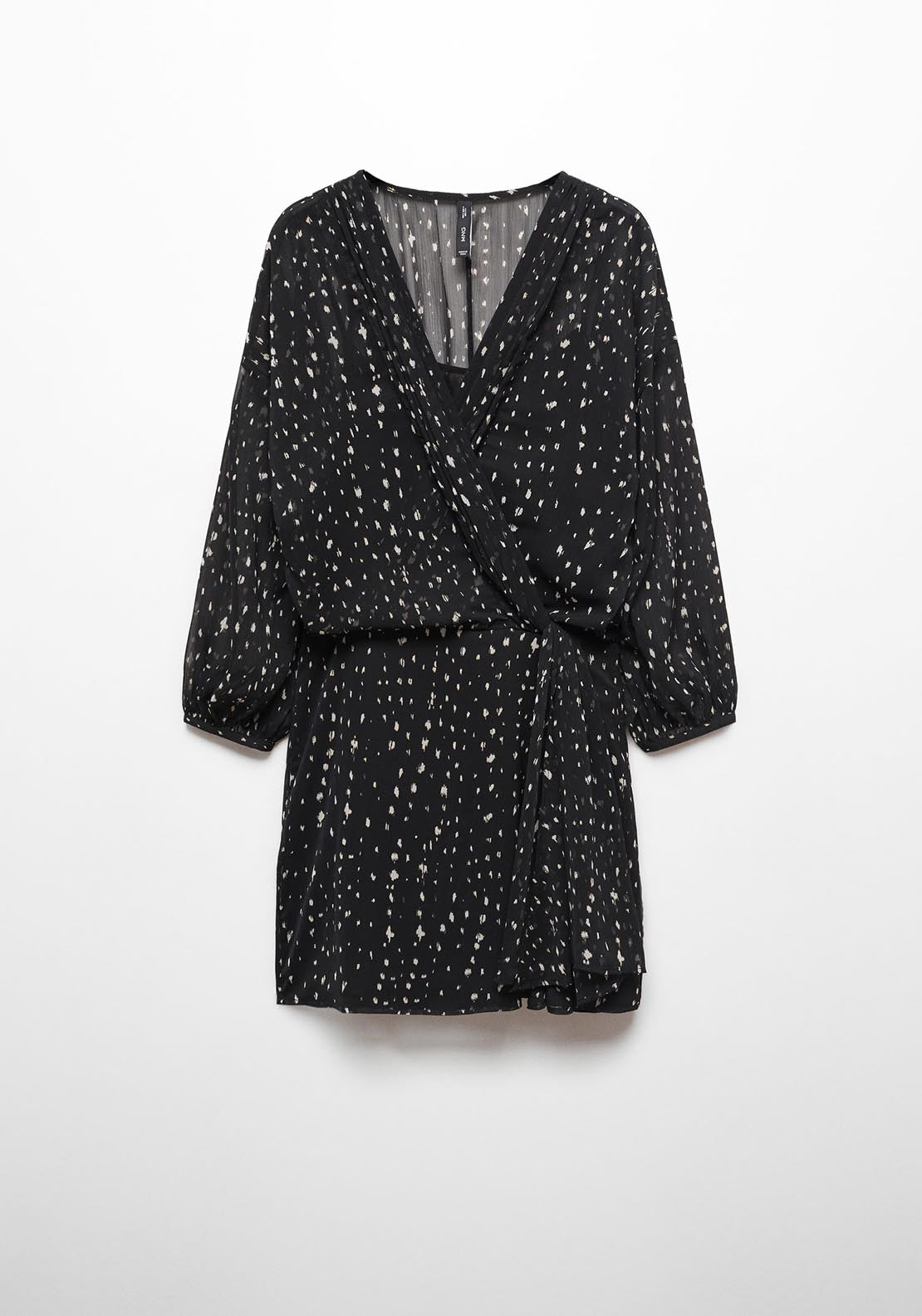 Mango Print wrap dress 7 Shaws Department Stores