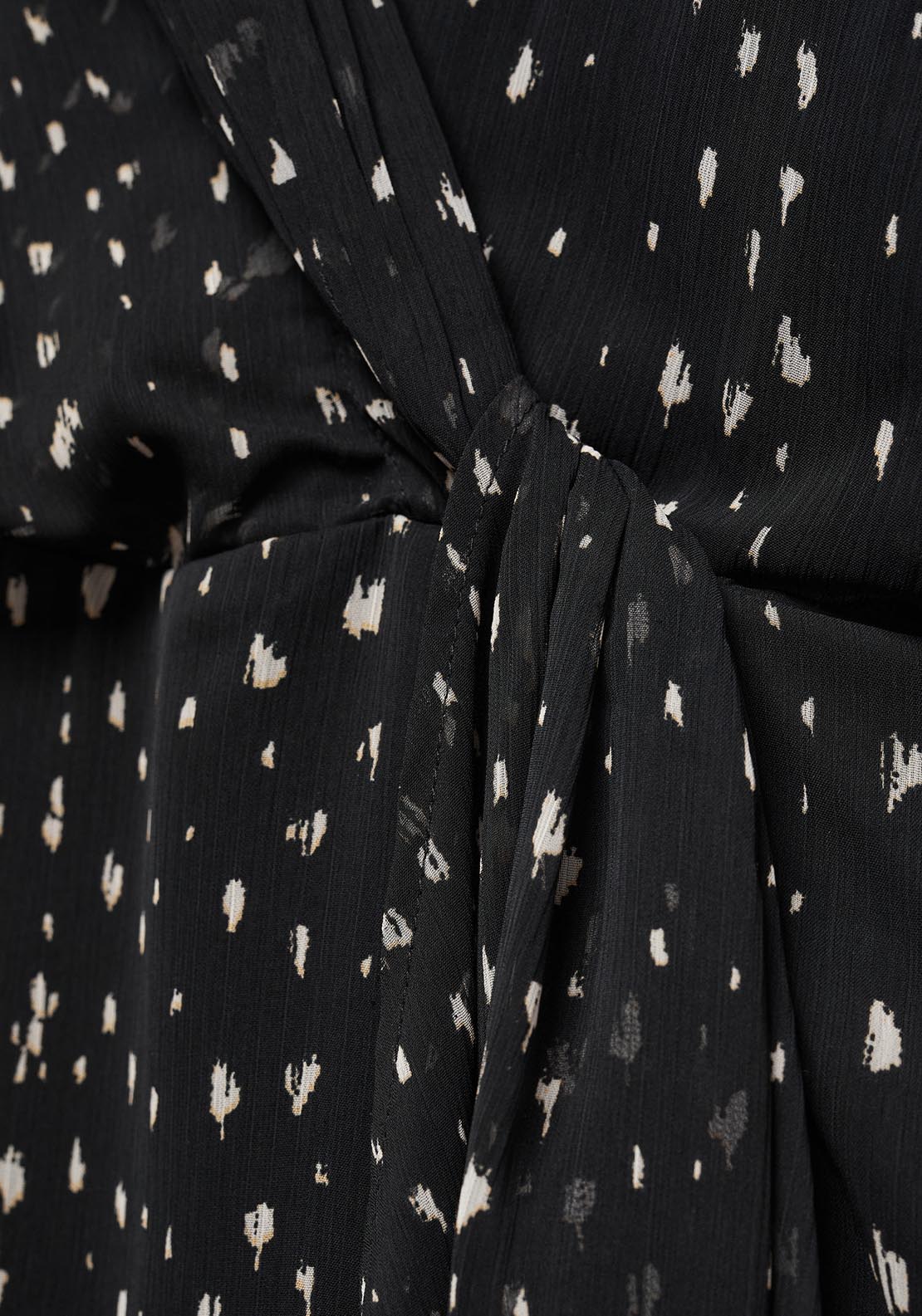 Mango Print wrap dress 6 Shaws Department Stores
