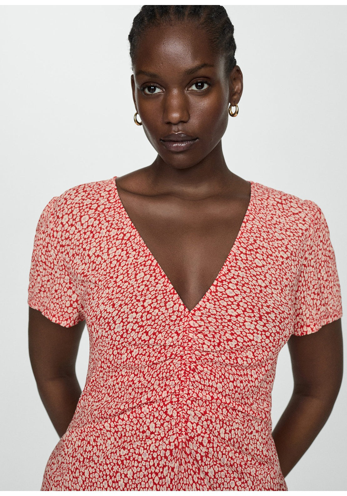Mango Floral print dress 8 Shaws Department Stores