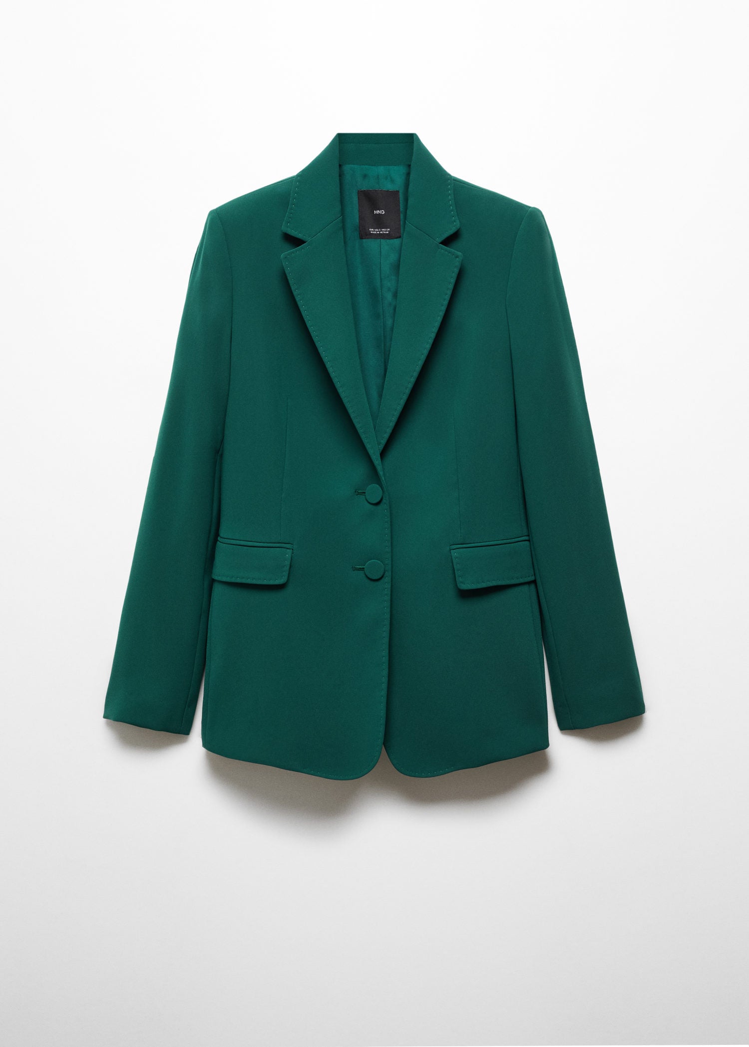 Mango Straight-fit suit jacket 2 Shaws Department Stores