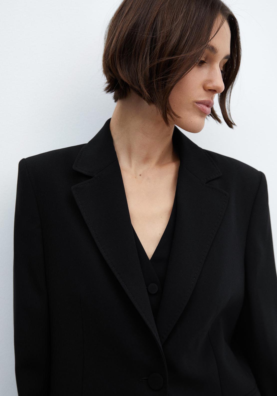 Mango Straight-fit suit jacket 8 Shaws Department Stores