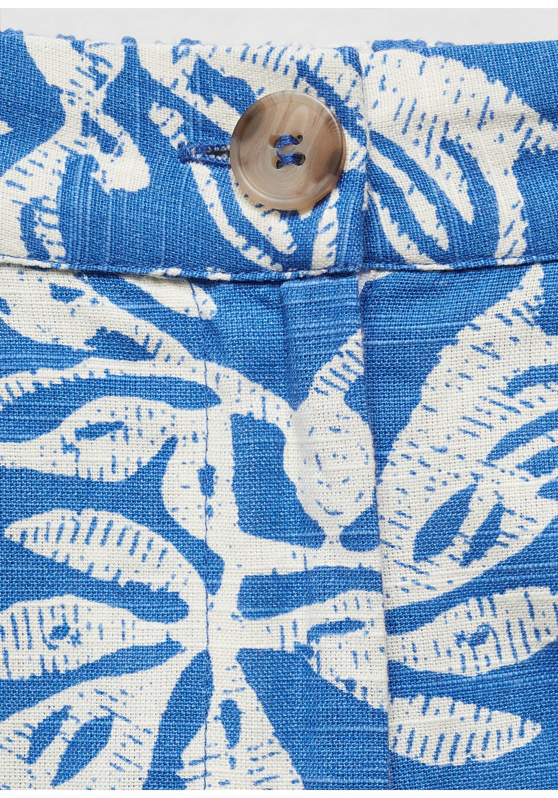 Mango Wide leg printed trousers 4 Shaws Department Stores