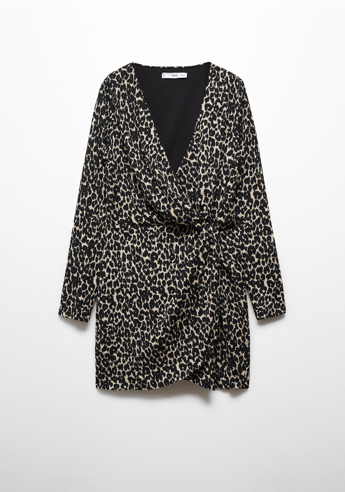 Mango Animal print texture dress 7 Shaws Department Stores