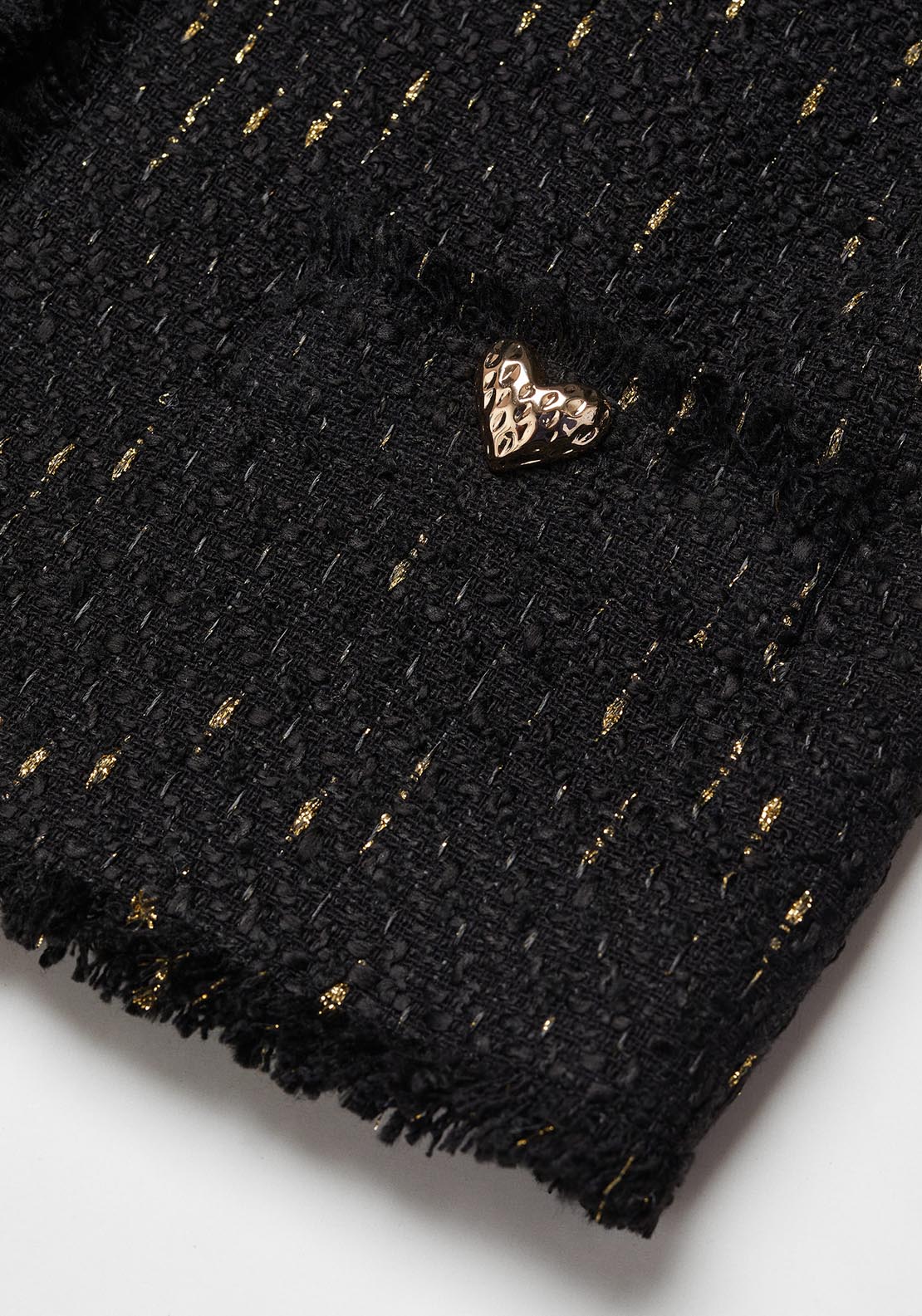 Mango Knotted tweed jacket 5 Shaws Department Stores
