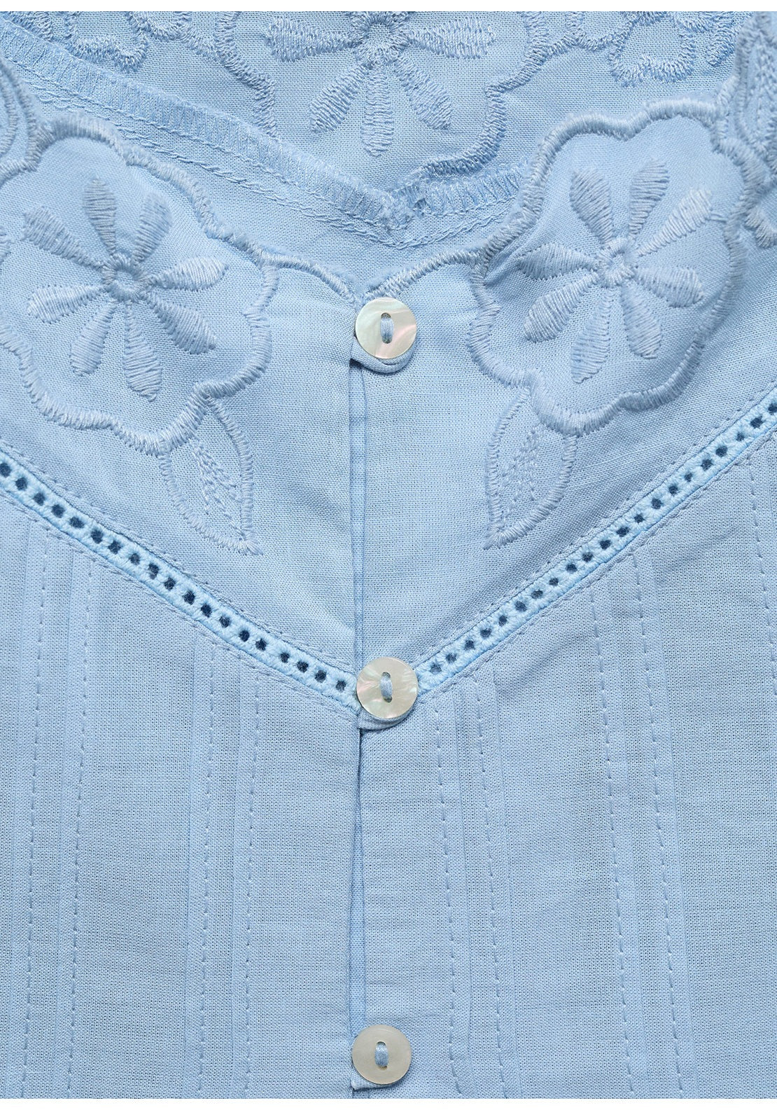 Mango Embroidered strap top 7 Shaws Department Stores