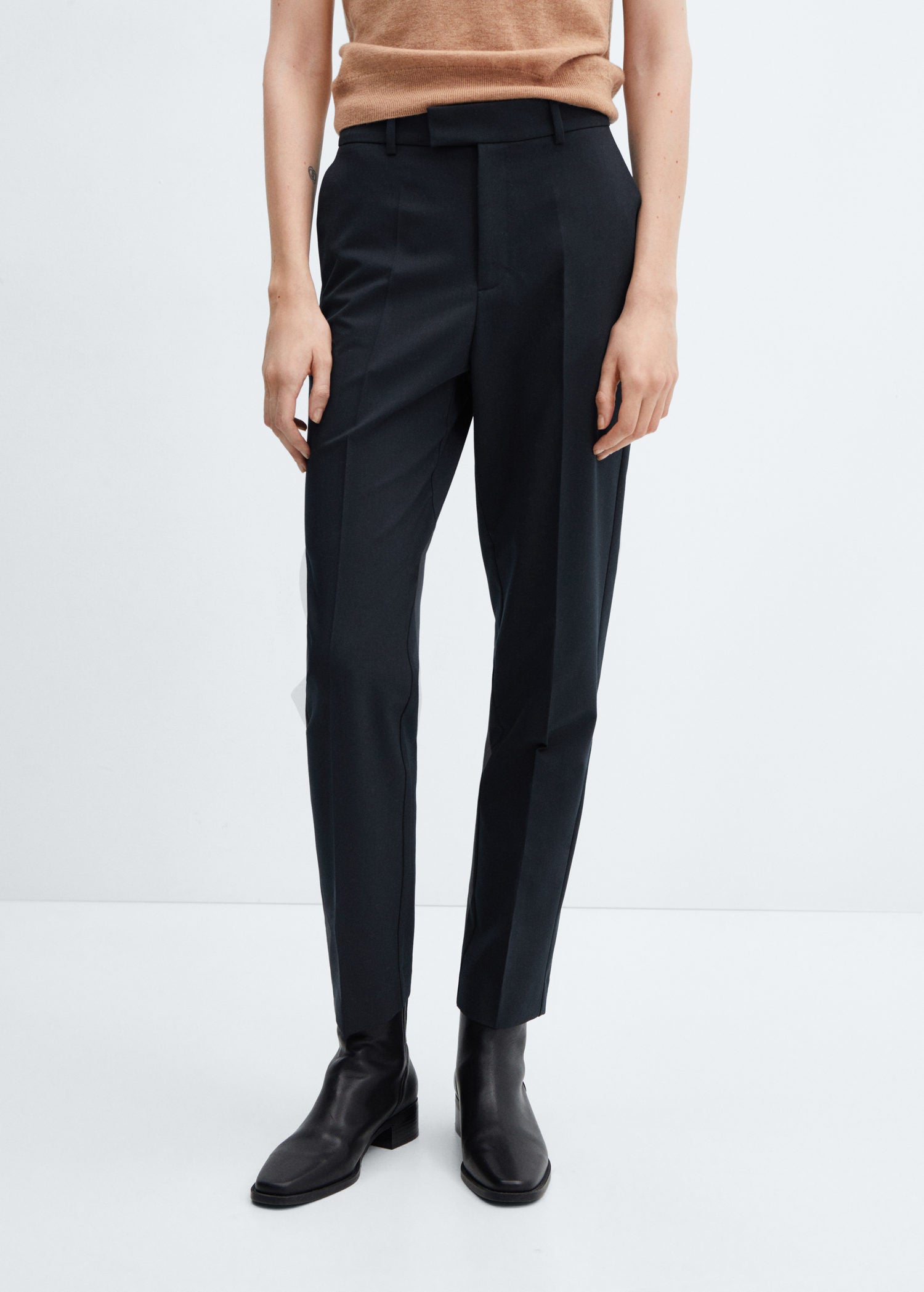 Mango Straight suit trousers 2 Shaws Department Stores