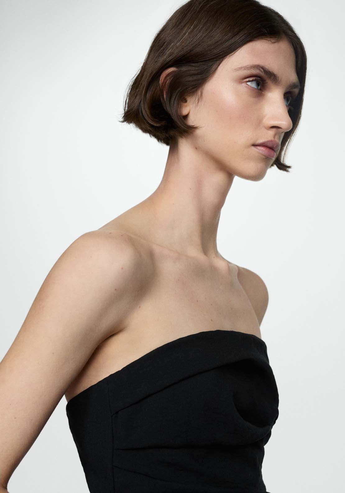 Mango Strapless jumpsuit 5 Shaws Department Stores