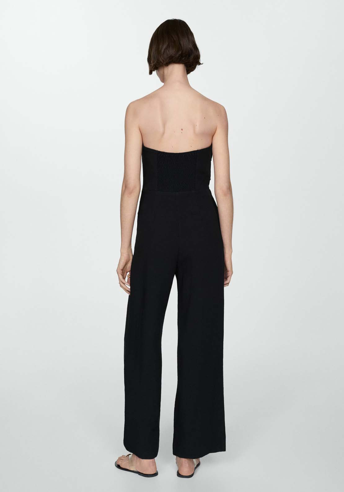 Mango Strapless jumpsuit 4 Shaws Department Stores