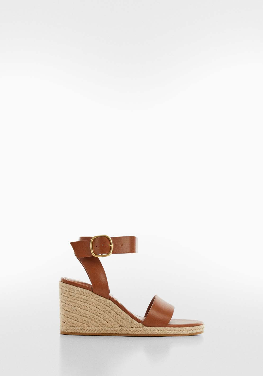 Mango Wedge buckle sandals 5 Shaws Department Stores