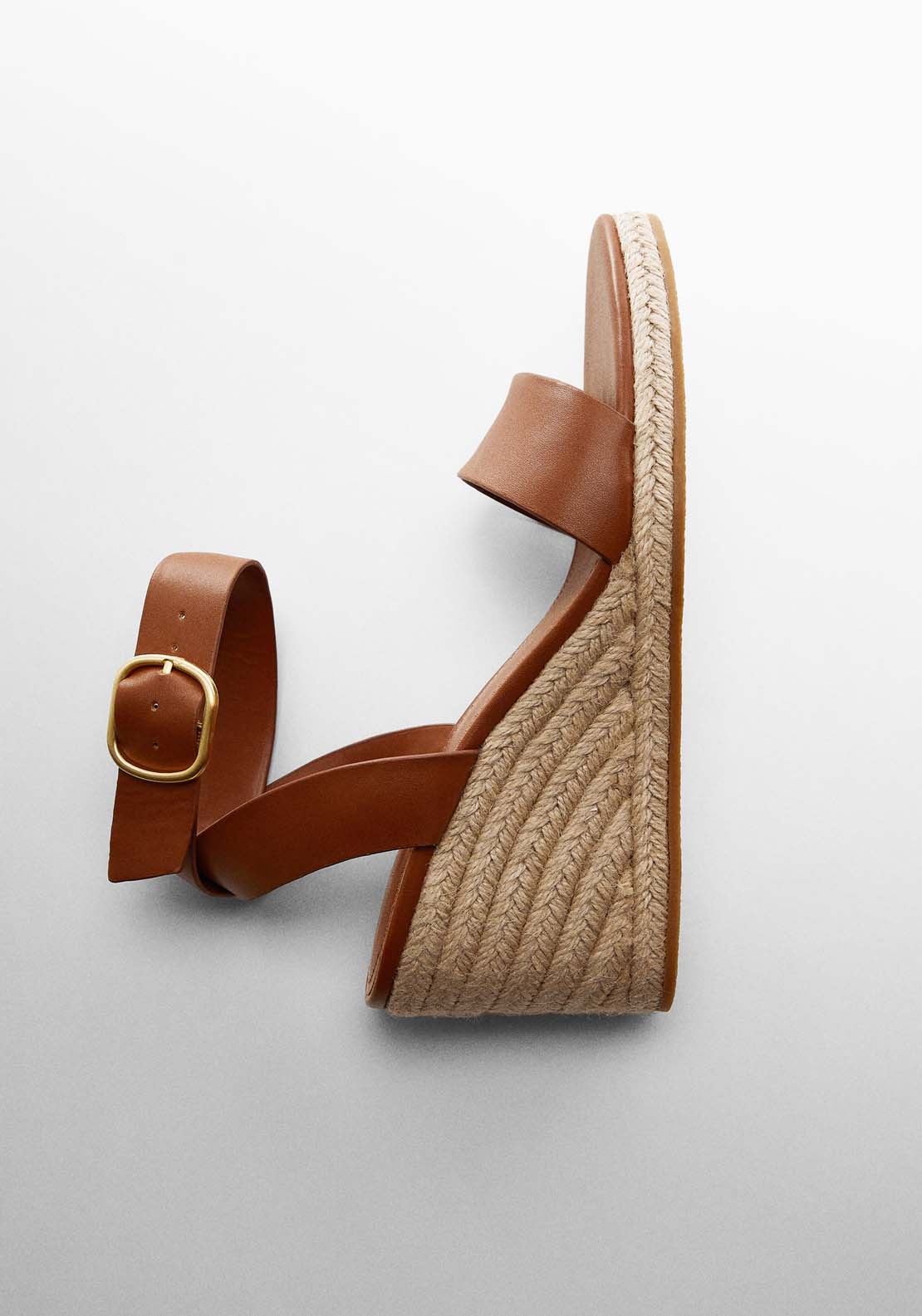 Mango Wedge buckle sandals 2 Shaws Department Stores