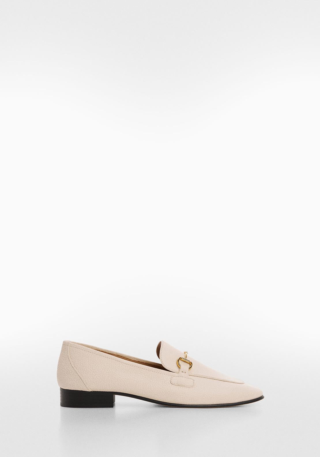 Mango Leather moccasins with metallic detail 5 Shaws Department Stores