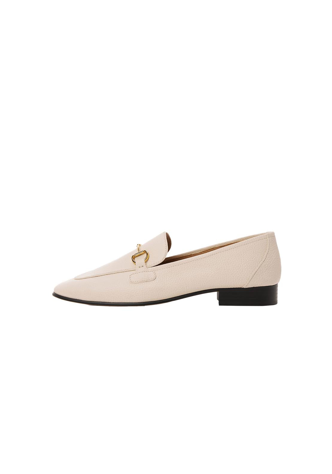 Mango Leather moccasins with metallic detail 3 Shaws Department Stores