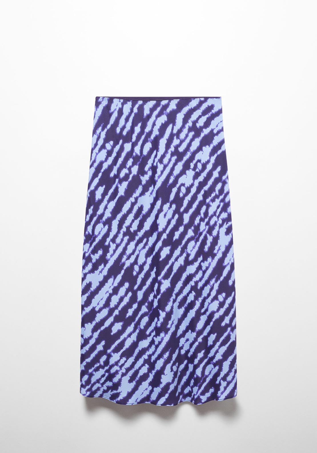 Mango Printed satin skirt 6 Shaws Department Stores