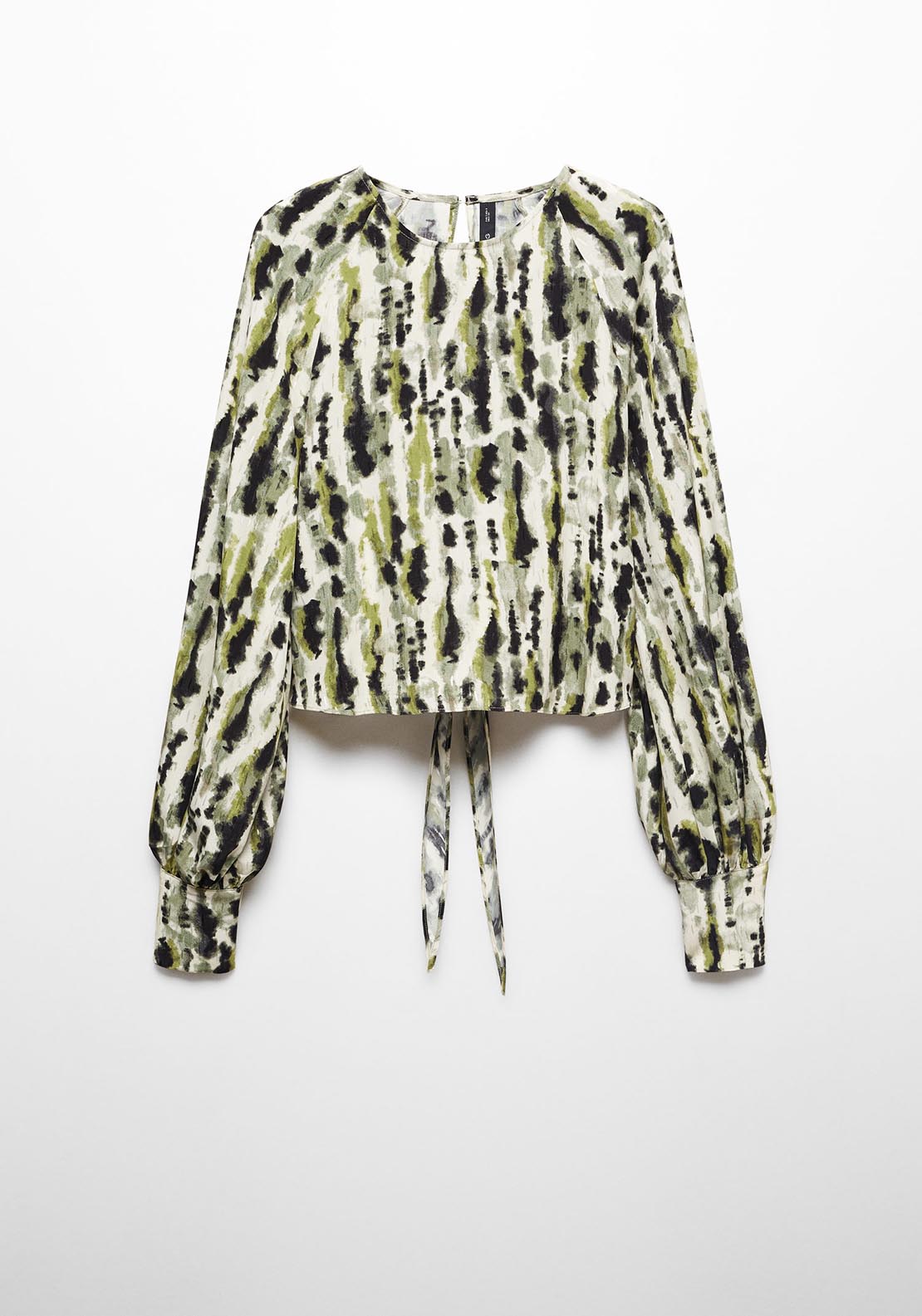Mango Bow printed blouse 7 Shaws Department Stores