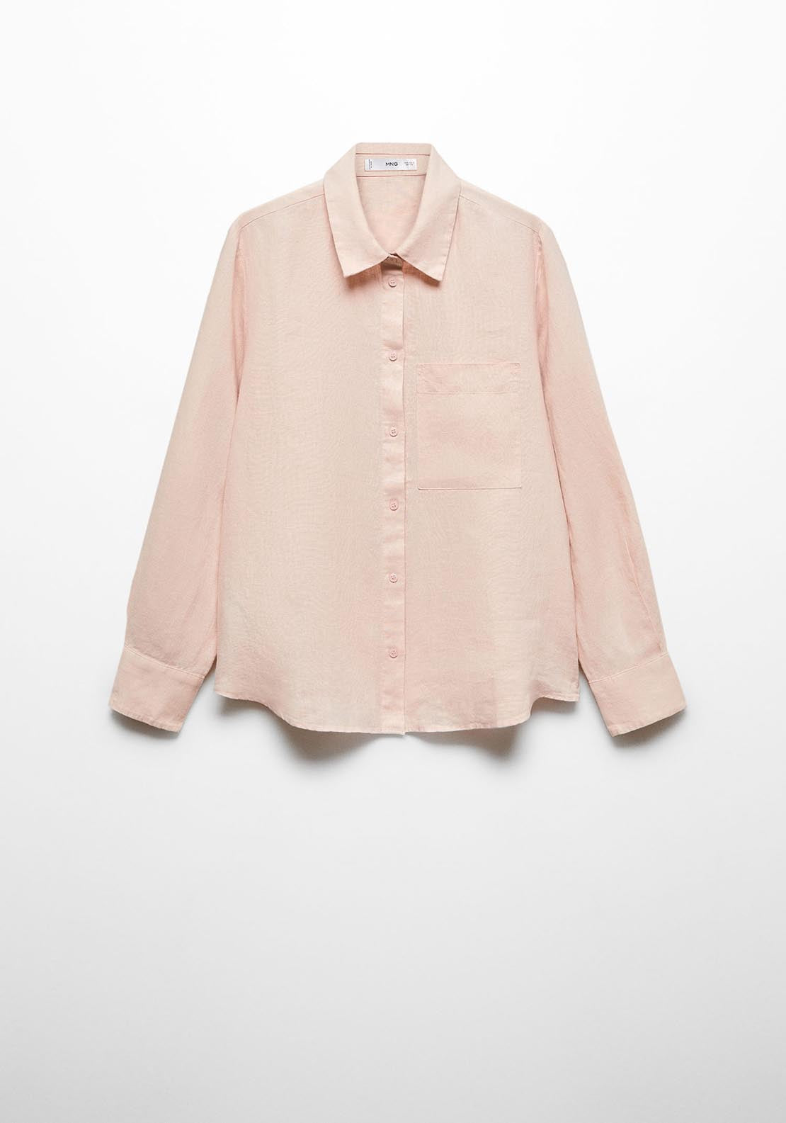 Mango Linen 100% shirt 7 Shaws Department Stores