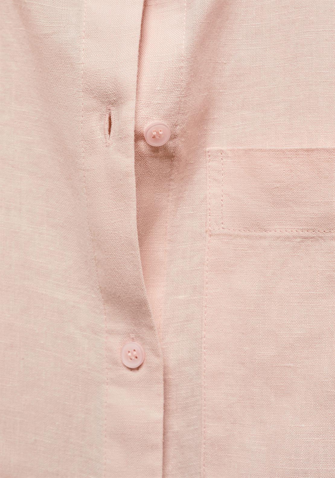 Mango Linen 100% shirt 6 Shaws Department Stores