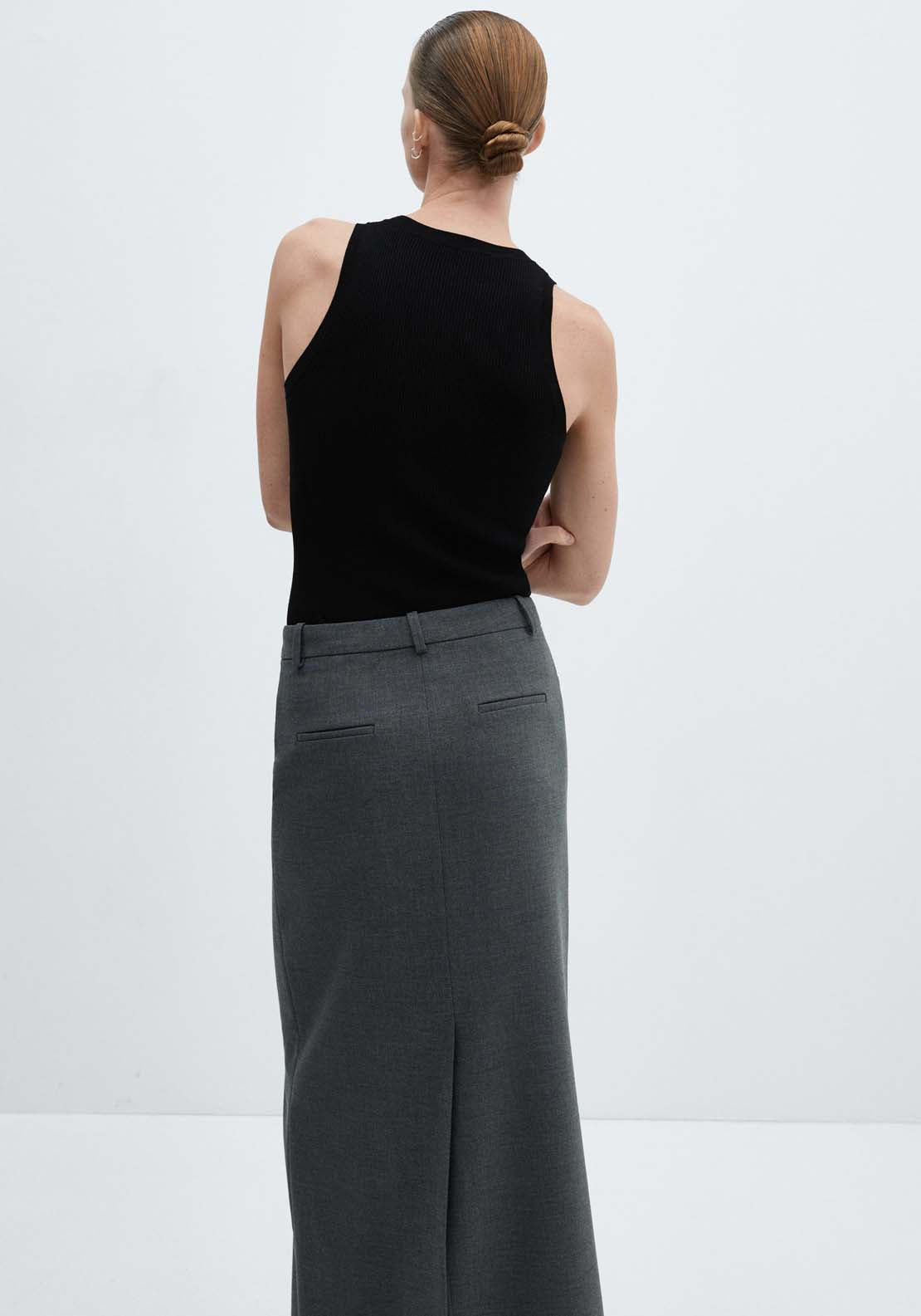 Mango Ribbed knit top 5 Shaws Department Stores