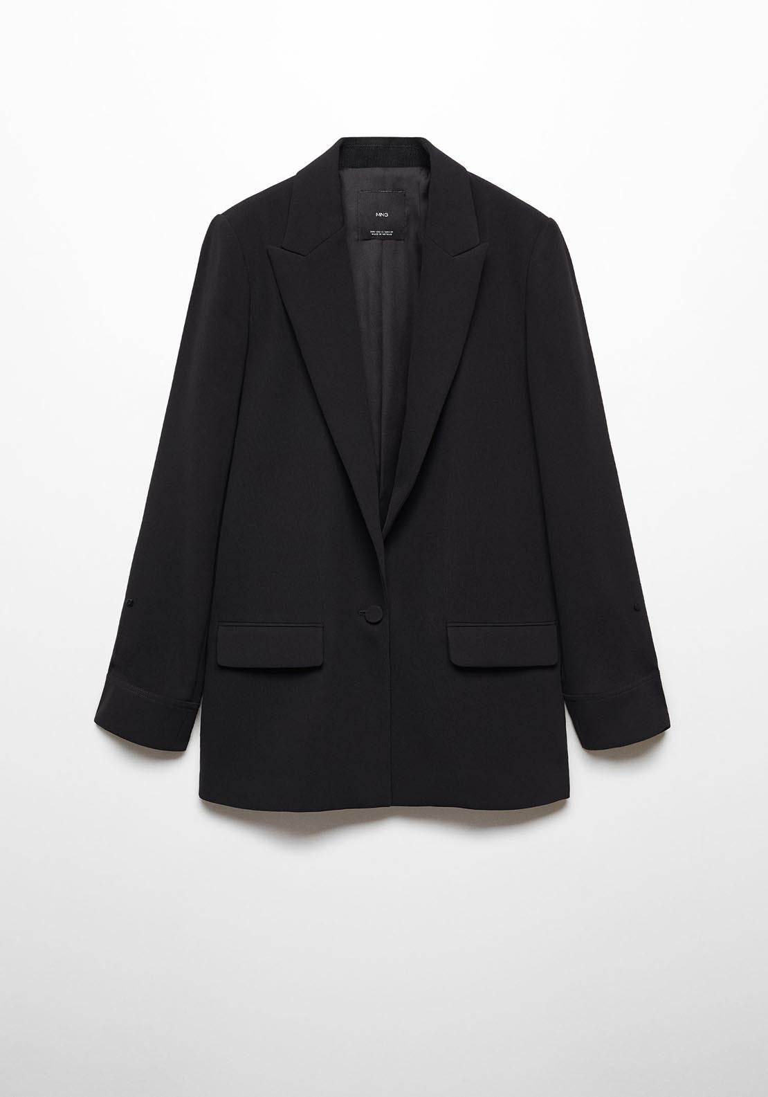 Mango Structured lapels blazer 5 Shaws Department Stores