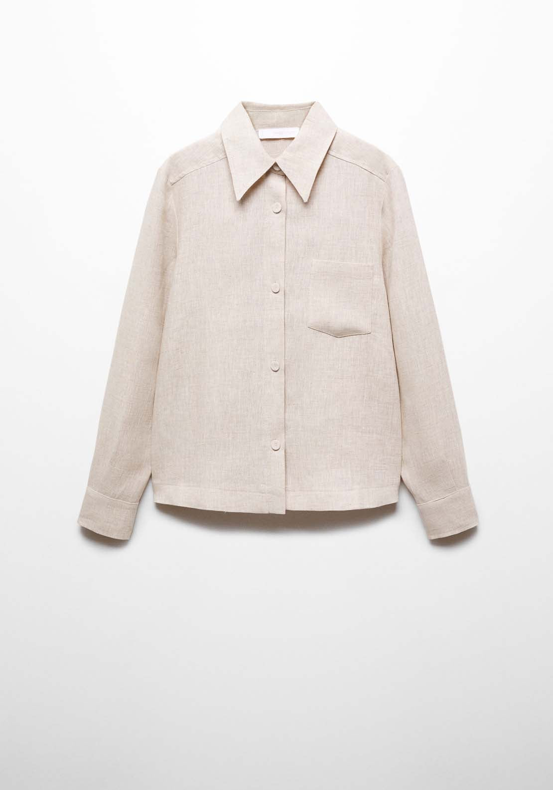 Mango Linen 100% shirt 7 Shaws Department Stores