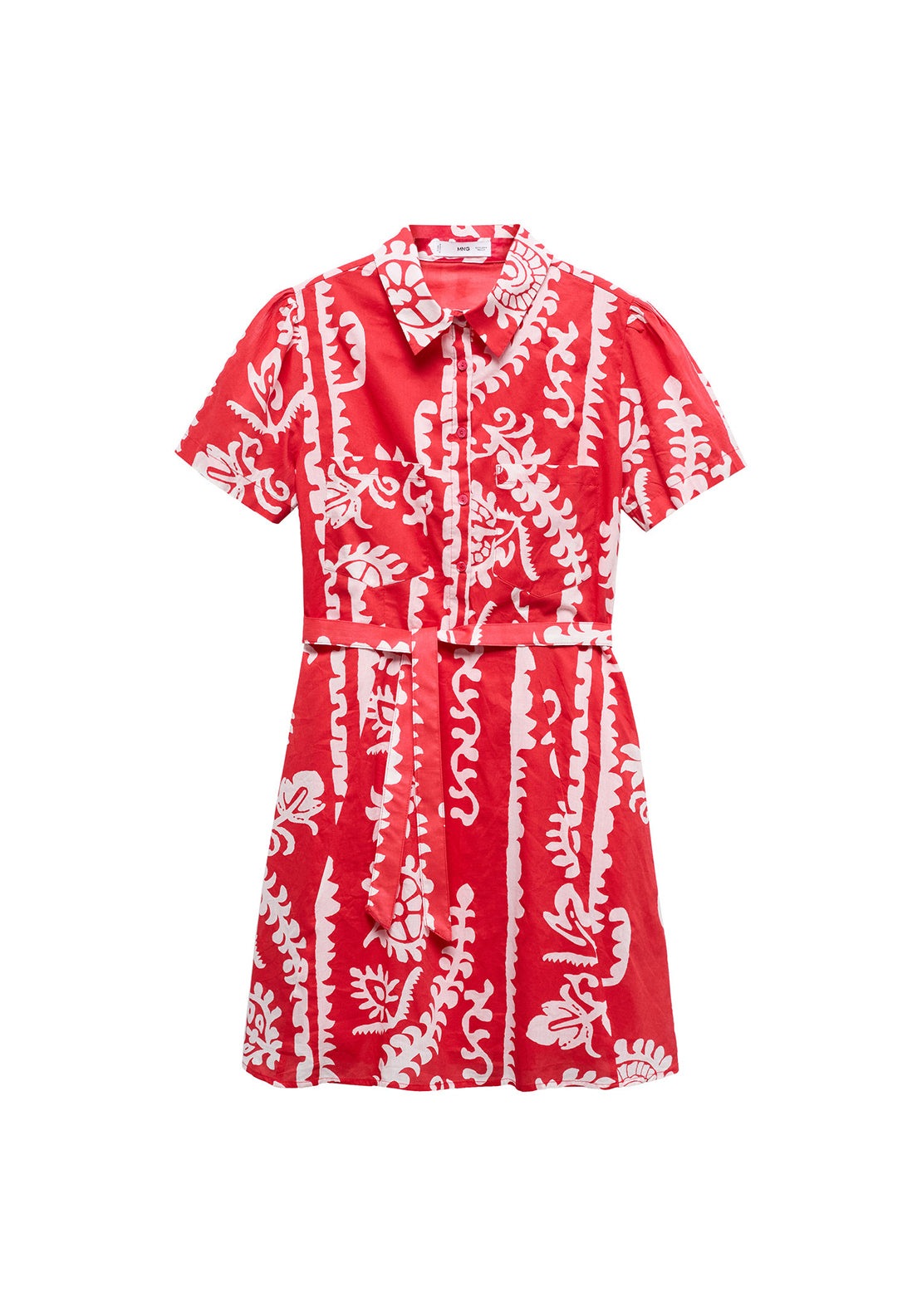 Mango Printed bow dress 8 Shaws Department Stores