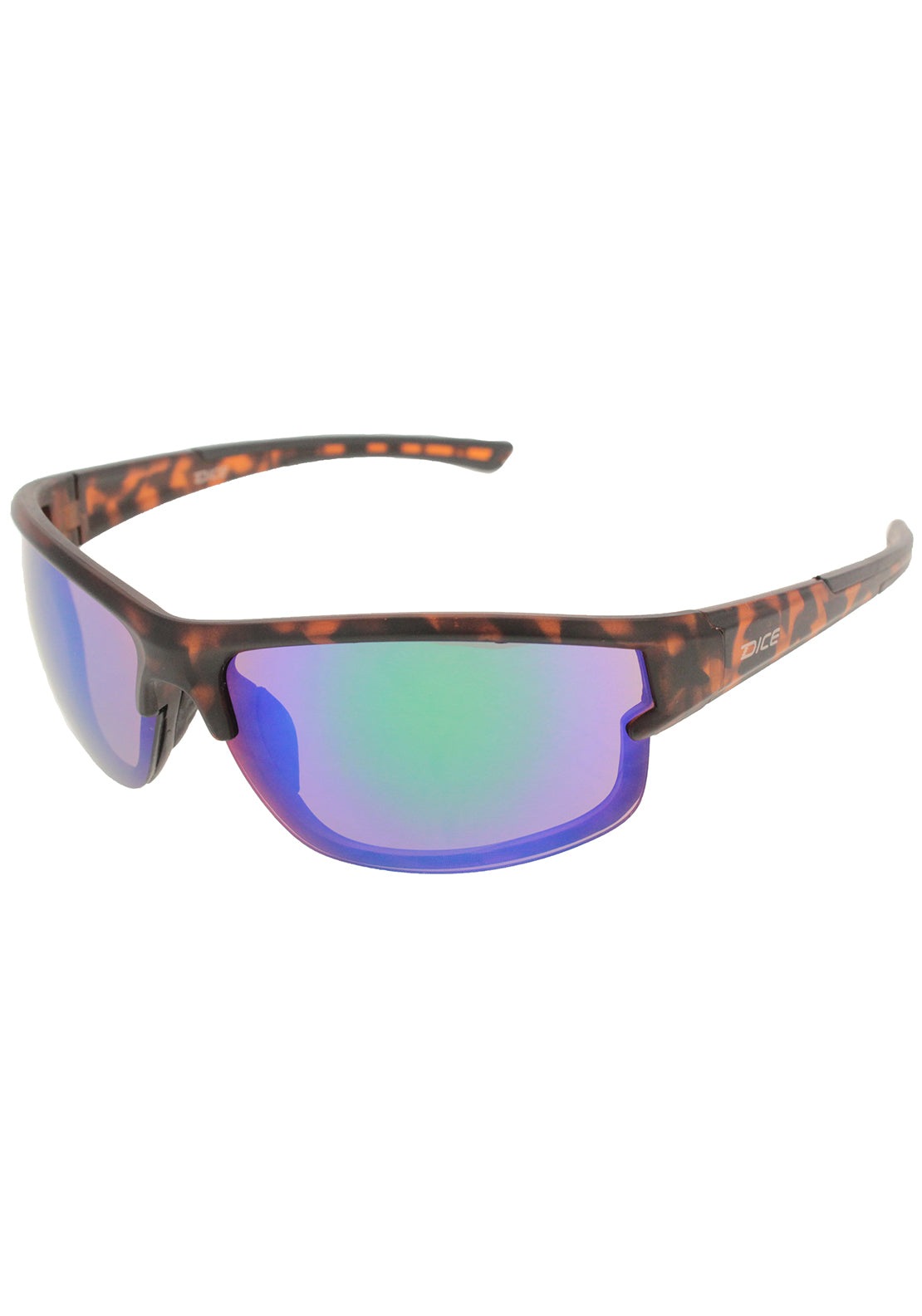 Eclipz Gents Hidden Frame Sports Wrap Sunglasses With Anti Glare Polarised Lenses-White - Brown 1 Shaws Department Stores