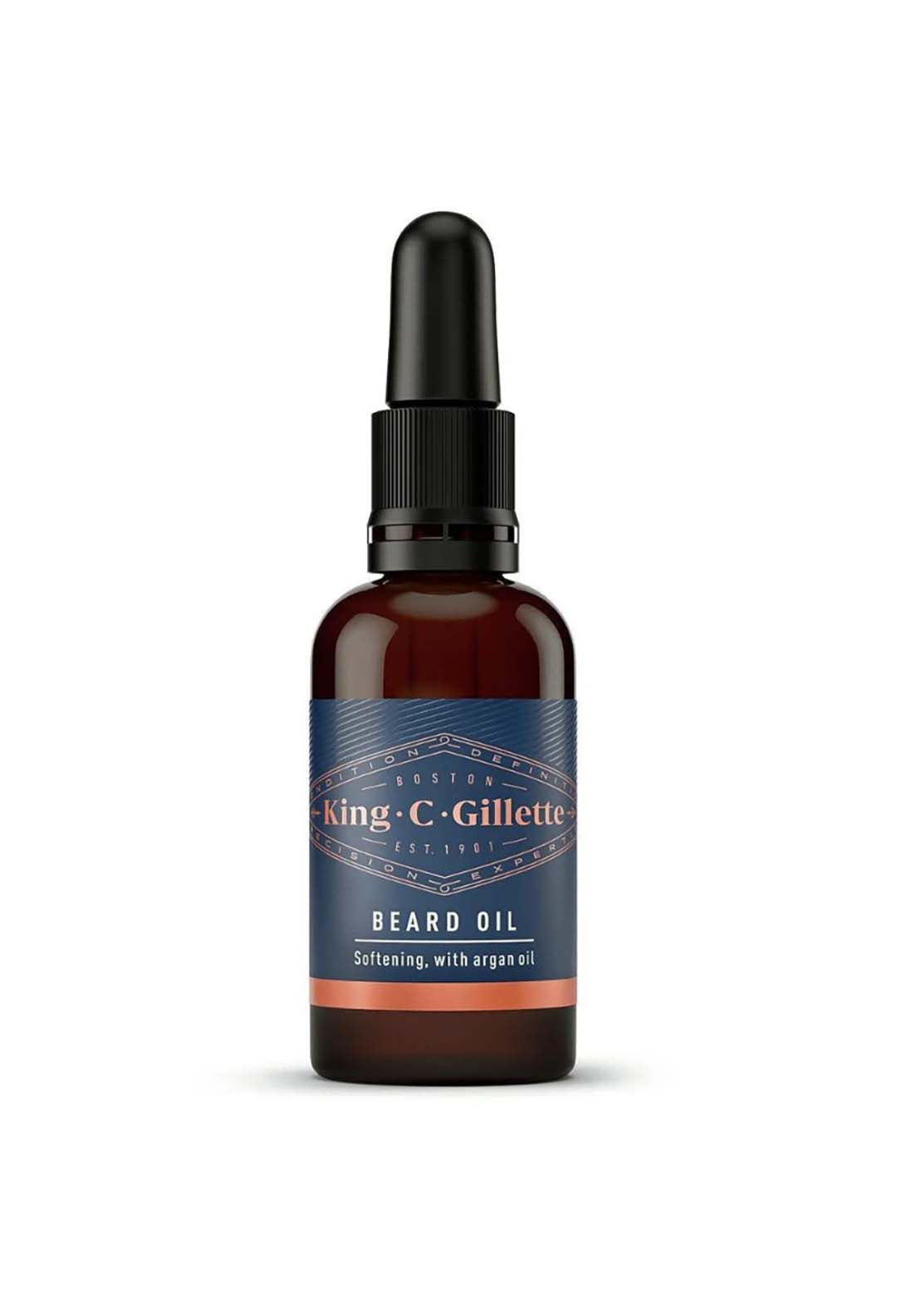 King Of Shaves King C Gillette Beard Oil 30ml 1 Shaws Department Stores