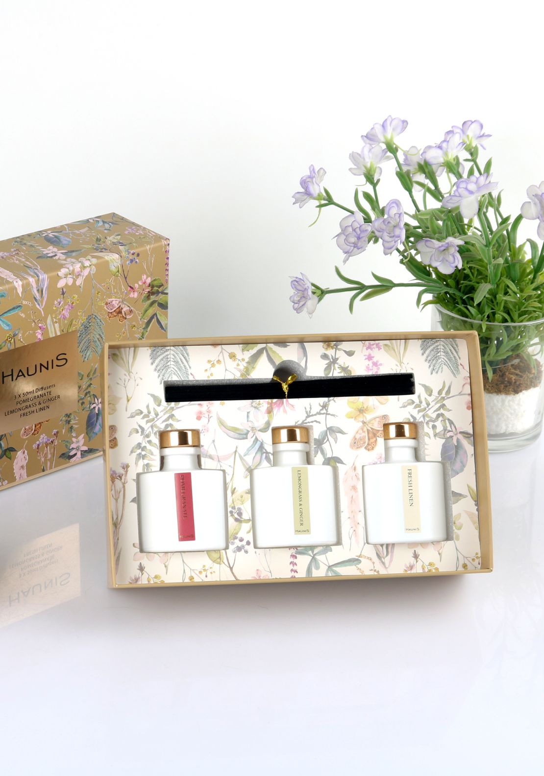Haunis Diffuser Gift Set Of 3 - Multi 4 Shaws Department Stores