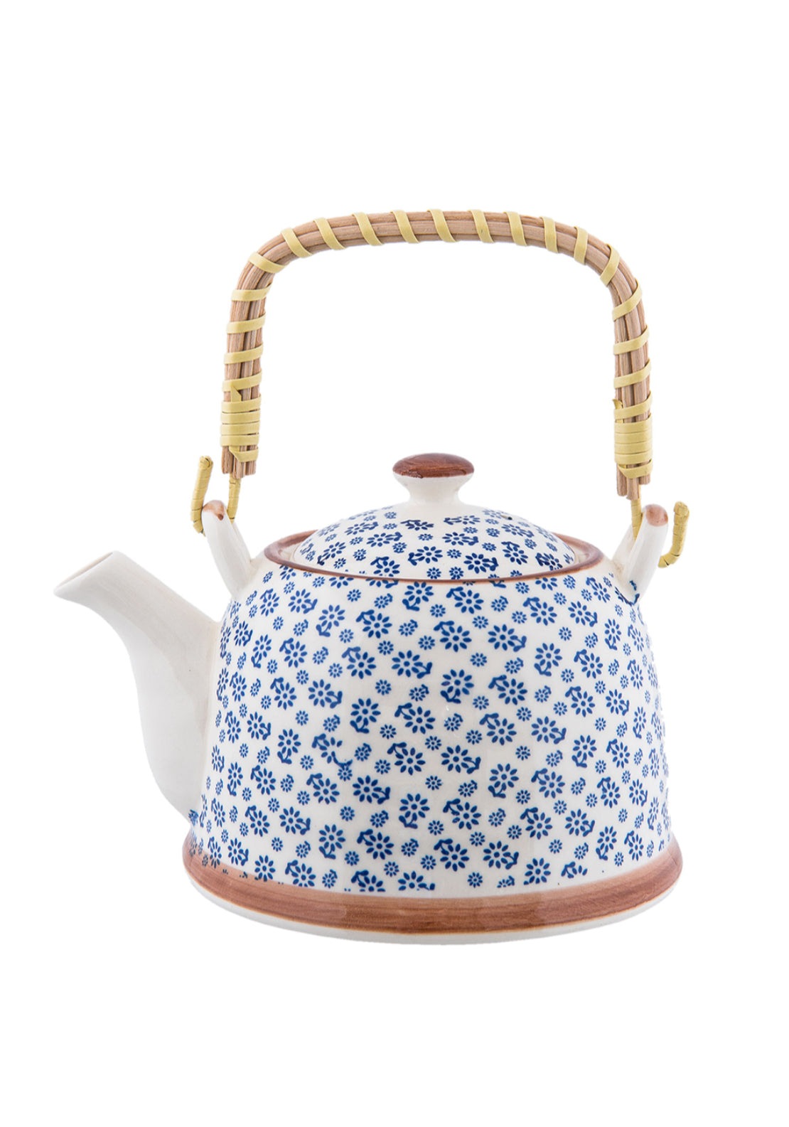 Teapot - Blue Flowers