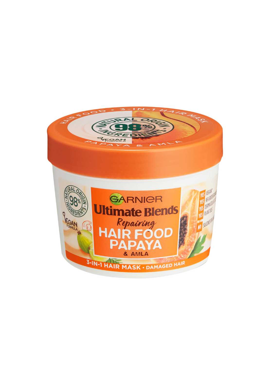 Garnier Ultimate Blends Hair Food Papaya 3-in-1 Treatment - 390ml 1 Shaws Department Stores