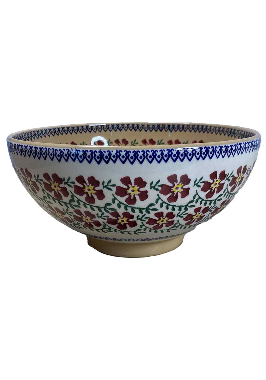 Nicholas Mosse Old Rose Salad Bowl 1 Shaws Department Stores