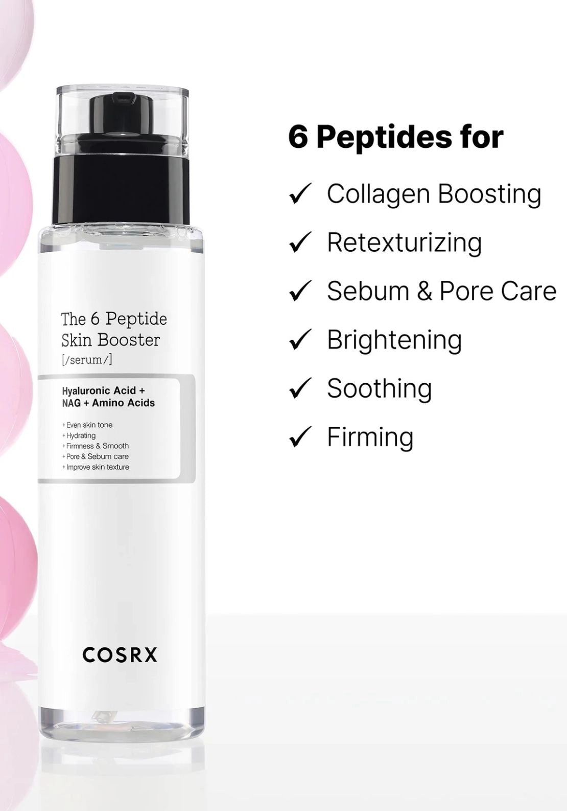 Cosrx The 6 Peptide Booster Serum - No Colour 2 Shaws Department Stores