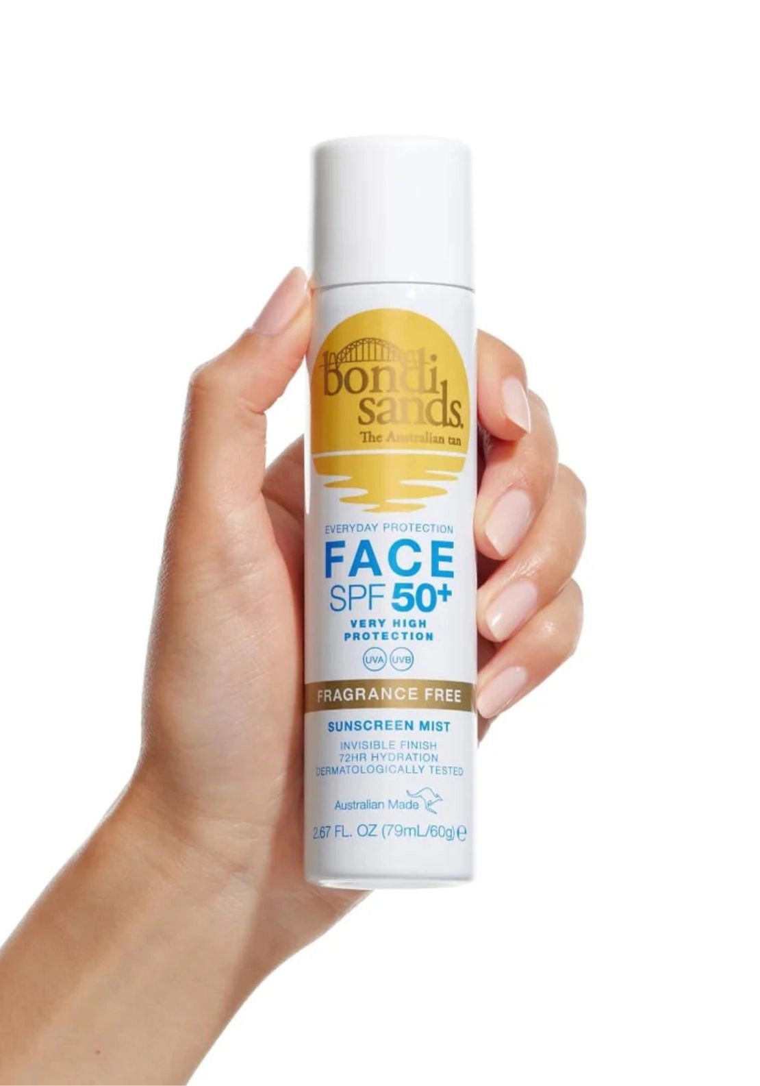 Bondi Sands Fragrance Free Sunscreen Spray SPF 50+ - No Colour 2 Shaws Department Stores