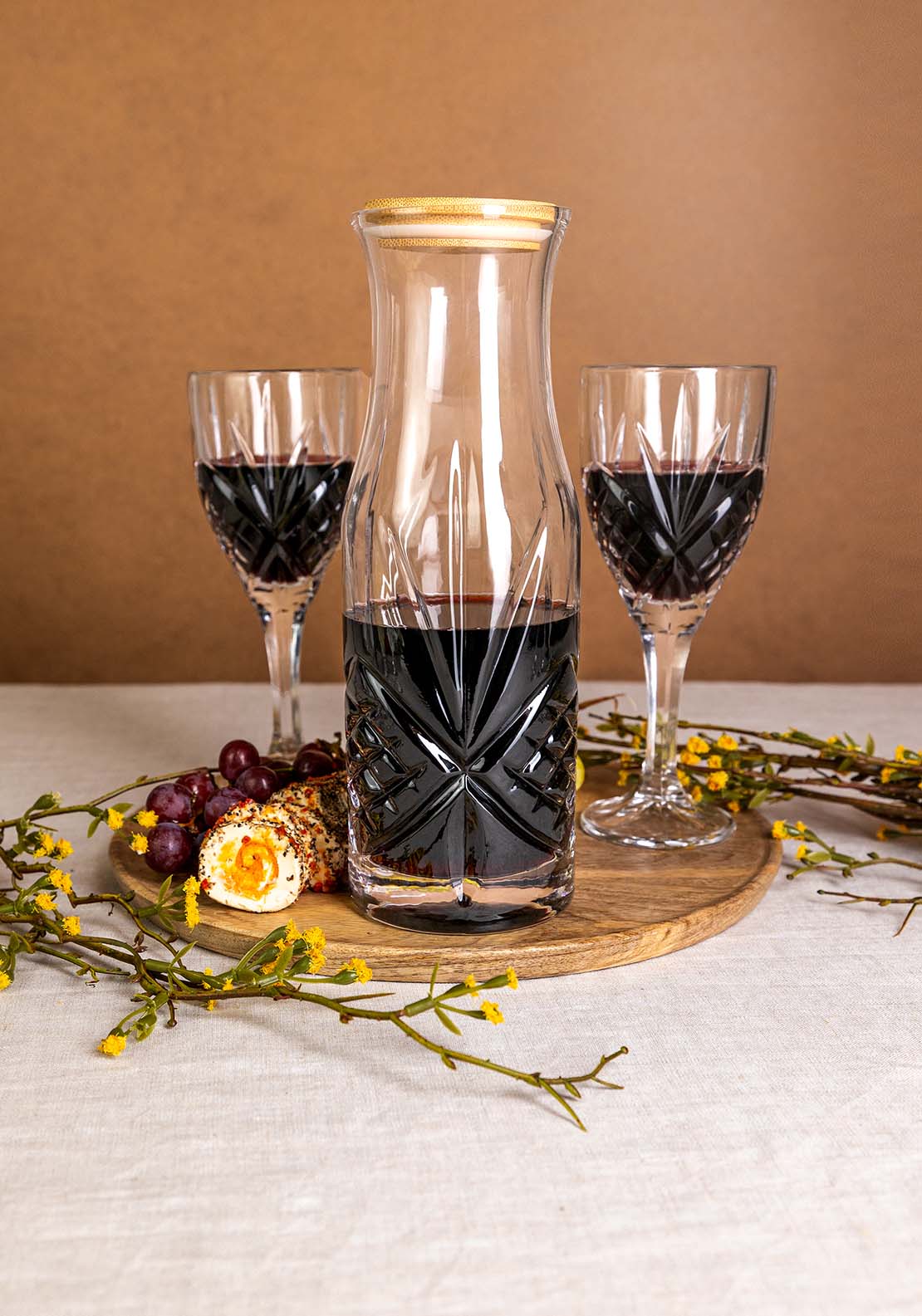 Killarney Crystal Trinity Carafe 3 Shaws Department Stores