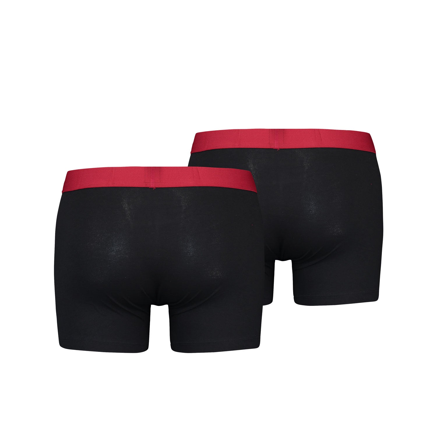 Levis Levis Men Solid Basic Boxer 2 Pack - Black 2 Shaws Department Stores