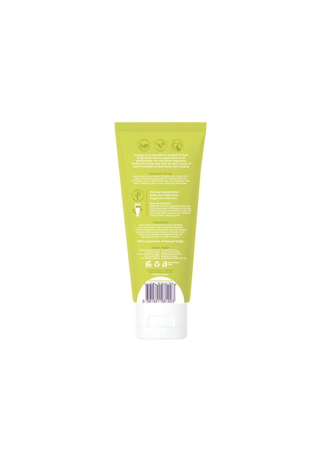 Body Wash Grapefruit Zest