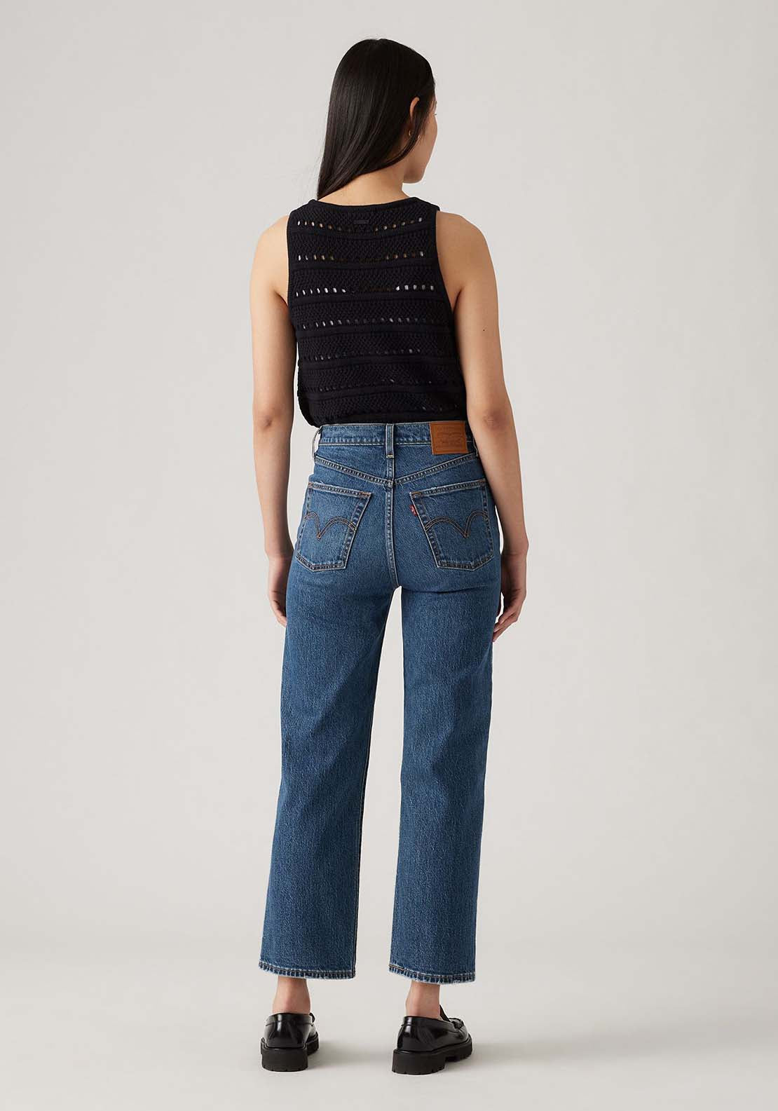 Levis Ribcage Straight Ankle Jean 4 Shaws Department Stores