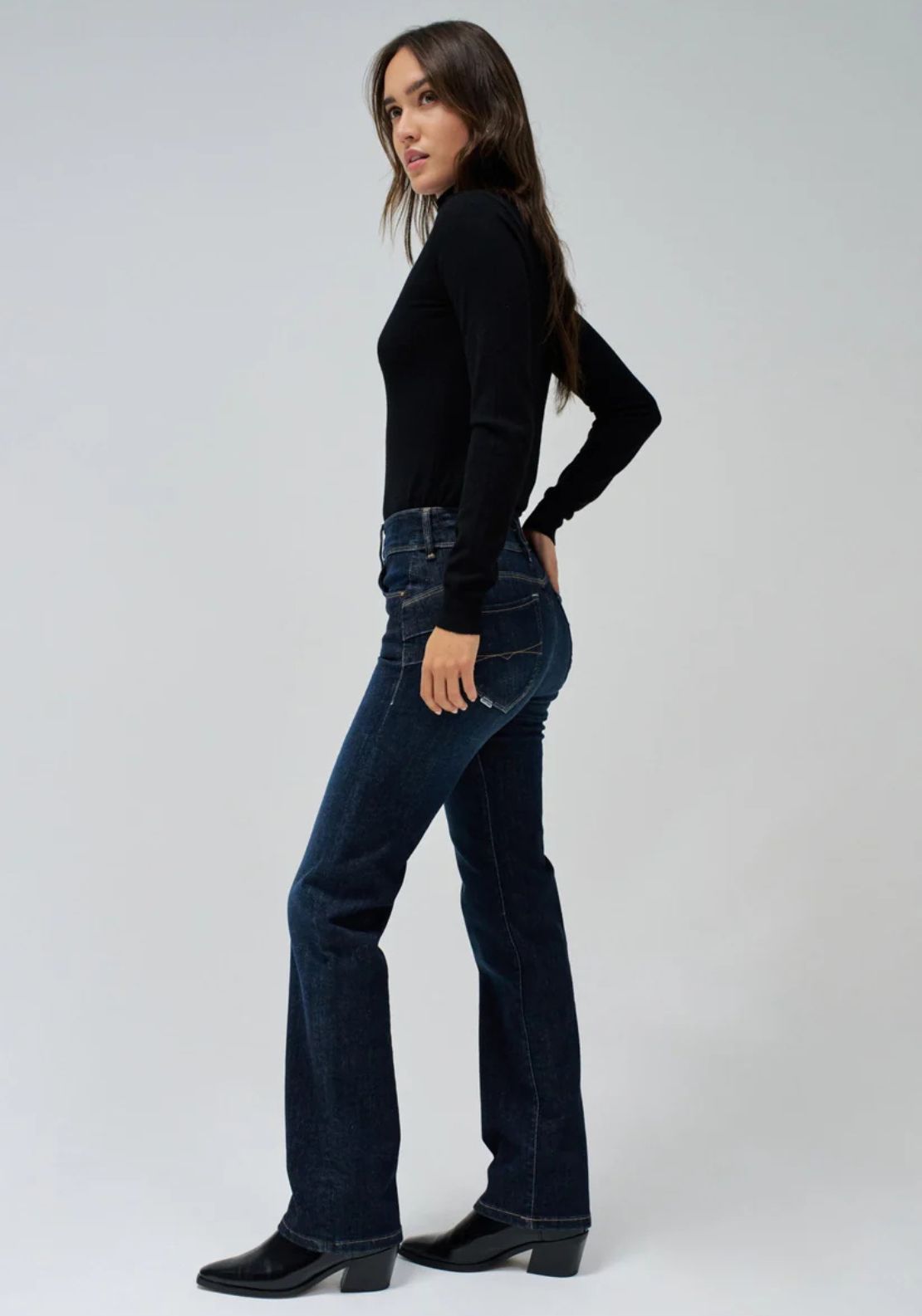 Salsa Secret Straight Jean - Blue 3 Shaws Department Stores