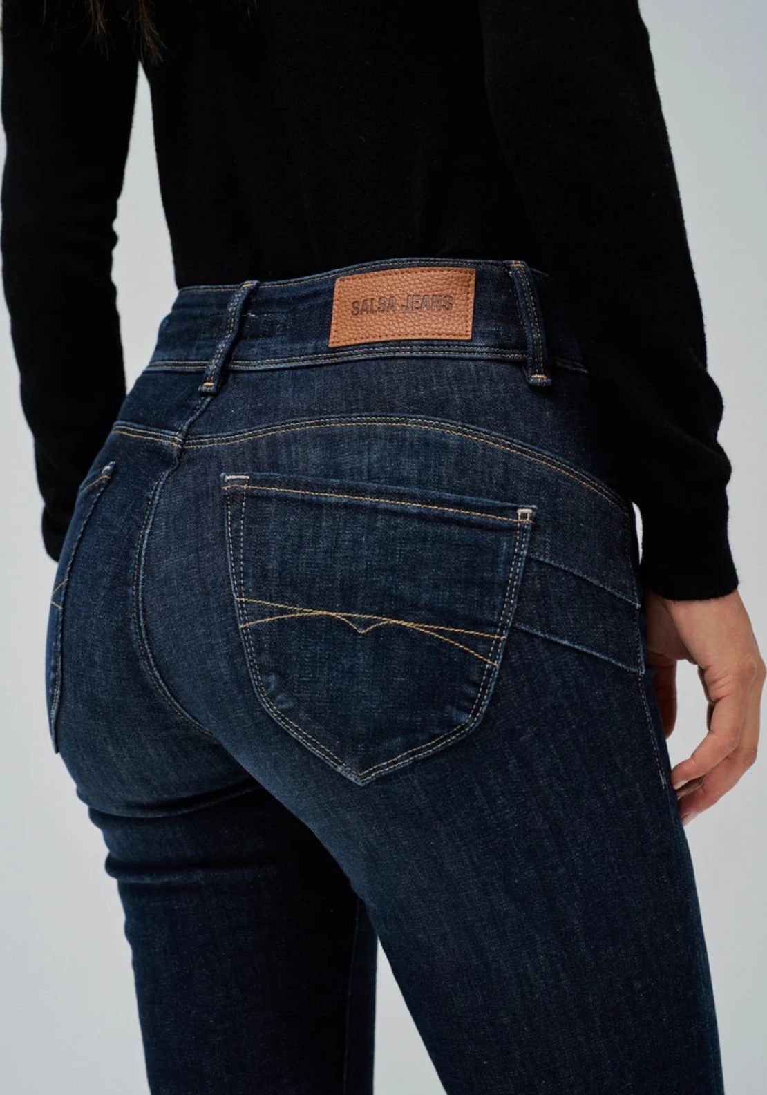 Salsa Secret Straight Jean - Blue 4 Shaws Department Stores