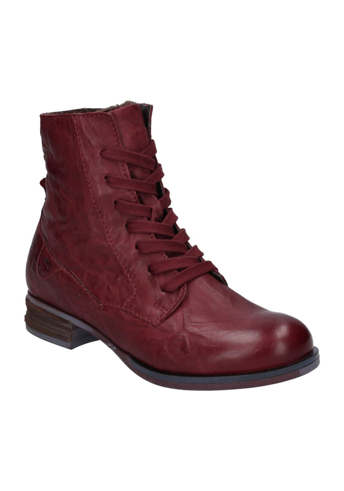Josef Seibel Sanja 01 Boot - Wine 1 Shaws Department Stores