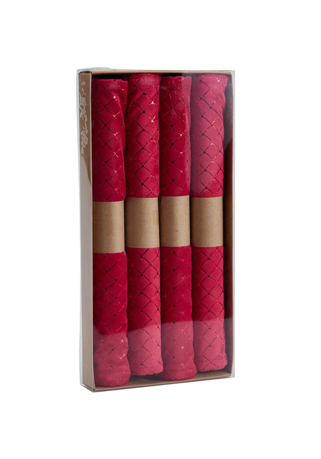 Set Of 4 Placemats - Red